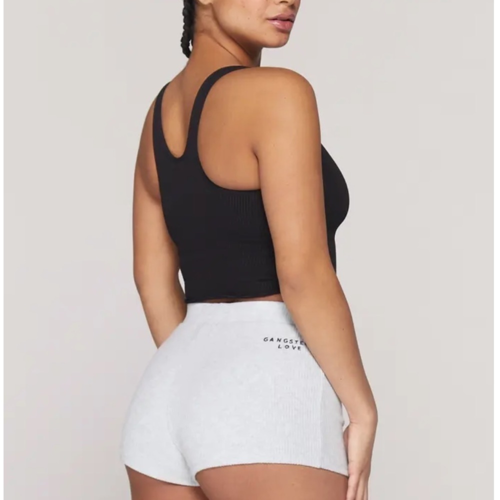 Spiritual Gangster Amor Crop Rib Tank NWT
